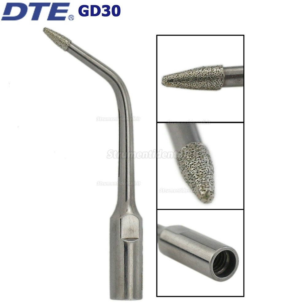 5 pz Woodpecker DTE Dentale Punta Diamantata Cavità Preparazione GD30 GD31 GD32 GD33 Compatibile con NSK SATELEC ACTEON